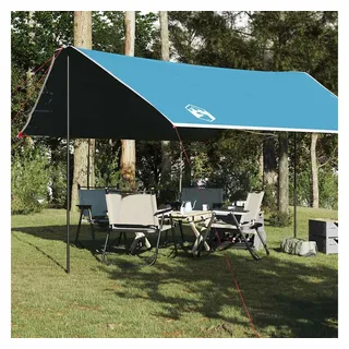 vidaXL Tarp Blau 430x380x210 cm Wasserdicht