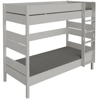 Paidi Etagenbett Tiago 120 x 200 cm Holznachbildung grau