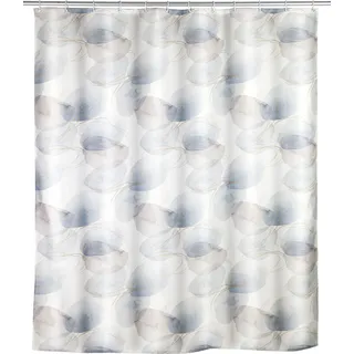 Wenko Duschvorhang Navan 180 x 200 cm blau