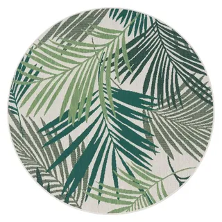 Paco Home Ostende 534 Outdoor-Teppich Ø 200 cm Grün