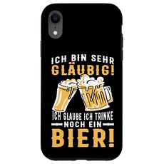 Hülle für iPhone XR Bier lustige Geschenkidee für Biertrinker Bierliebhaber