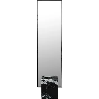 Kare Standspiegel Hulda 46 x 180 cm Schwarz