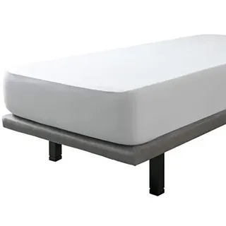 Tural - Wasserdichter und Atmungsaktiver Molton-Matratzen-Auflage. Gewebe aus 100% Baumwolle. Größe 90x190/200cm - Matratzenschoner