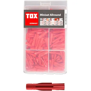 TOX Miniset Allround Universaldübel 5/6/8 mm 240 Stück