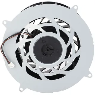Cuifati Interner CPU-Lüfter, – 19-Blatt 3-Pin DC 12V Ersatz-Kühler für Slim Spielkonsole Disc Digital Edition,