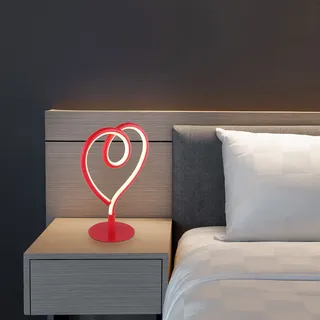 GLOBO Lighting Tischleuchte AMORE LBH 16x10x23.50 cm bunt Tischlampe - Bunt