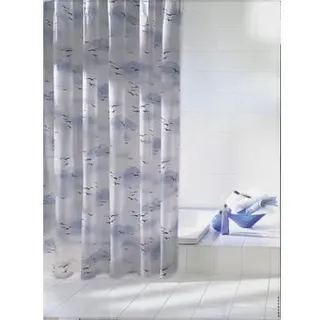 KLEINE WOLKE Duschvorhang Sky 180 x 200 cm blau