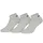 Sneakersocken 3 Paar Grau 39-42