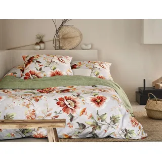 IRISETTE Zobel 8854 Blumen Mehrfarbig 155 x 220 cm + 2 x 80 x 80 cm