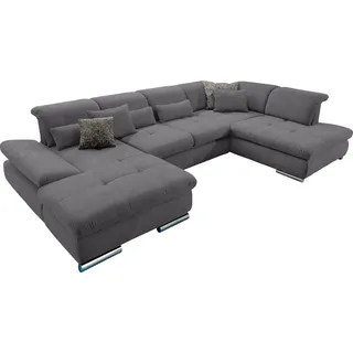 Set One by Musterring Wohnlandschaft U-Form grau