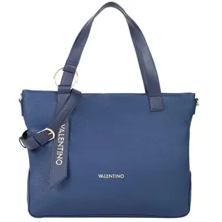 Damen Tasche M. Valentino Peonies Re Shopping Tasche Blau 420108