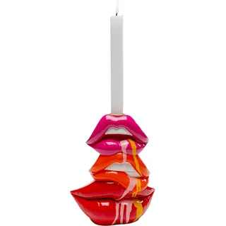 Kare Stabkerzenhalter Lips Rot