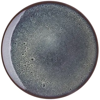 Butlers Teller Cosmos 22 cm , Blau , Keramik , 22x3.4x22 cm , Geschirr, Teller, Speiseteller