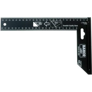 BAHCO 9045-B-250 Präzisions-Stahlwinkel 250 mm
