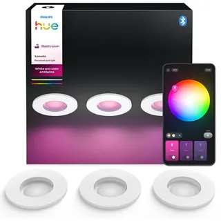 Philips Hue Xamento recessed white 3x4.2W
