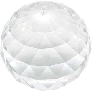 Besimple Klarglas Kristall Ball Prisma Suncatcher Regenbogen Maker, Kugel Faceted Blick Ball für Fenster, Feng Shui, Home Office Garten Dekoration (120mm)
