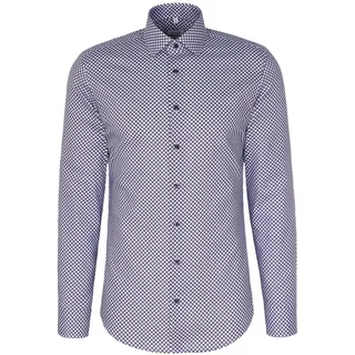 Seidensticker Herren Business Hemd, Braun, 44