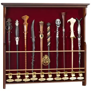 The Noble Collection Harry Potter Ten Character Wand Display Wands Not Included