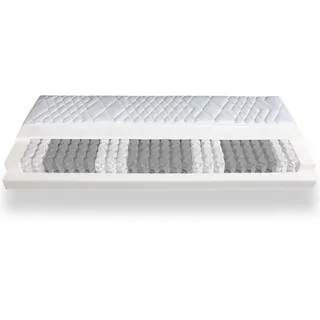Schwarzwaldmarie TFK – 7-Zonen-Tonnentaschenfederkernmatratze mit Comfortflex-Schaum - H3/90 x 200 cm