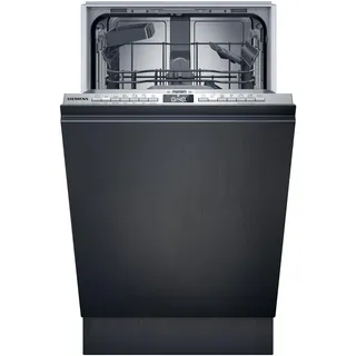 Siemens SR93EX25LE iQ300 Vollintegrierter Geschirrspüler 45 cm, Besteckkorb, varioScharnier für besondere Einbausituationen, openAssist-System, autoOpen dry, Leiser Betrieb, aquaStop, Home Connect