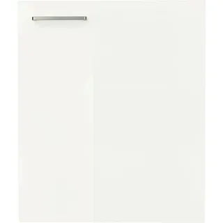 Nobilia Küchenschrankfront , Weiß Hochglanz , Metall , 60x72x1.9 cm , Küchen, Küchenmöbel, Küchenschränke, Küchenfronten