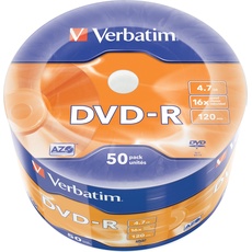 Bild von 50 x DVD-R (50 x), Optischer Datenträger