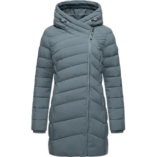 Wintermantel RAGWEAR "Wintermantel Teela", Damen, Gr. XL, grau, Obermaterial: 100% Polyester PES.  Obermaterial: Futter: 100% Polyester PES. 100% Polyester PES., Mäntel Wintermantel