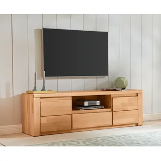 OTTO home Burani Lowboard 160 cm Beige Holz