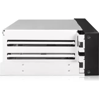 ICY Dock FatCage 2x 2.5"/3.5" SATA HDD/SSD RAID 1 in 5.25" bay bla