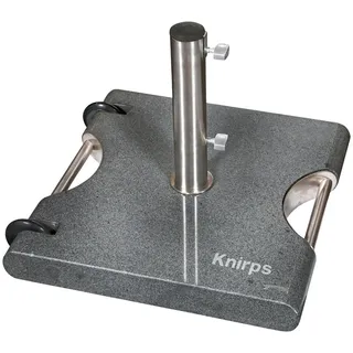 Doppler Sonnenschirmständer , Anthrazit , Metall, Stein , 55x7x54 cm , rostfrei, Haltegriff, Transportgriff, Einsätze für unterschiedliche Rohrstärken, Rollen , Sonnenschutz, Sonnenschirmständer