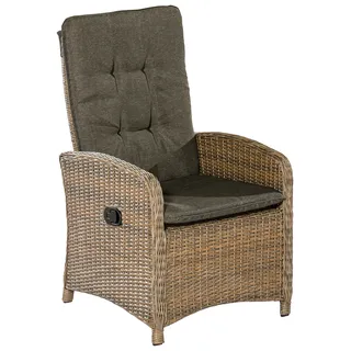 Merxx Atrani Gartensessel 94 x 65 x 108 cm beige/grau 2 St.
