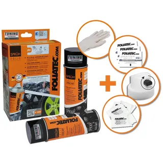 FoliaTec Sprühfolie schwarz matt 400 ml