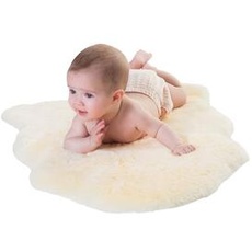 Baby-Lammfell-geschoren 90 - 100 cm