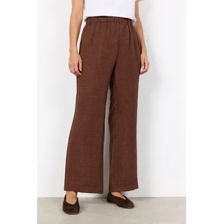 soyaconcept Schlupfhose "SC-CHARISSA 3-C" aus Polyester, langer Schnitt, elastischer Bund, pflegeleicht, rocky road