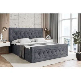 altdecor NOEL-Z 180 x 200 cm H4 Dunkelgrau