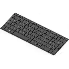 HP Kbd Cp Bl Num Kypd Sr Eng/Arab, Notebook Ersatzteile, Schwarz