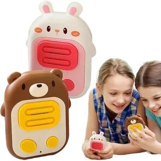 Batteriebetriebene Tier-Handgeräte mit Sprachfunksicherung - drahtlose Tierspielzeug für Schlafzimmer und Garten.