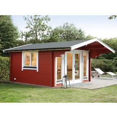 Bild Holz-Gartenhaus Hammerfest 70-A XL beige