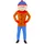 Erwachsenenkostüm aus South Park Fleece-Jumpsuit Unisex Einheitsgröße