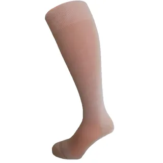 Fußgut Diabetikersocken »Venenfreund Kniestrümpfe mit Airchannel Fußbelüftung« 2 Paar tlg. verstärkte Fußpolsterung, weiter Bund, Druckentlastung, bequemer Bund, beige