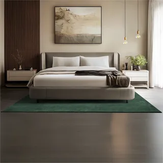 tectake® Kurzflorteppich Soft Zone verschiedene Größen und Farben rutschfeste Unterseite