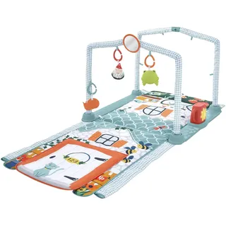 Fisher-Price 3-in-1 Spieldecke, "Kleines Ferienhaus MEHRFARBIG