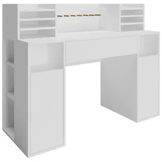 Vicco Schreibtisch Weiß Kiefer