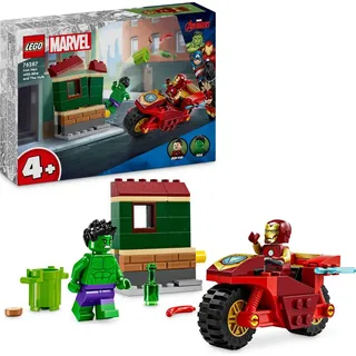 LEGO Marvel Super Heroes Iron Man mit Bike 76287