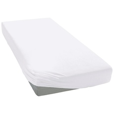 Bild Spannbetttücher 2Er-Pack 70X140cm für Kinderbetten (Farbe: weiß