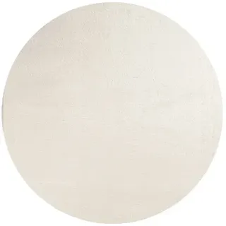 Hochflorteppich Romance beige 160x160 cm