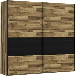 Forte JAKOBINA 220x211cm stabeiche/schwarzeiche