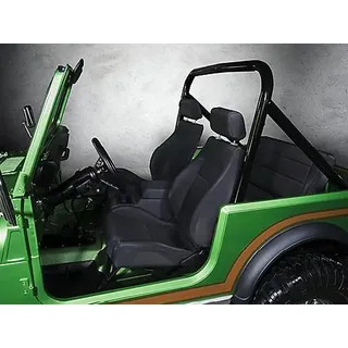 Sportsitz vorne Schwarz links + rechts Sitz Seat Black Jeep CJ 76-86