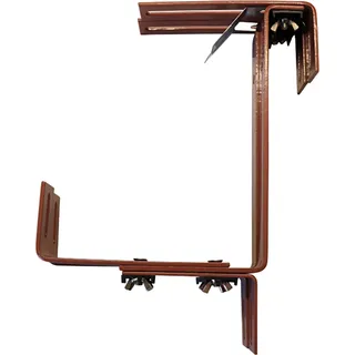Siena Garden Blumenkastenhalter Gigant 120 x 60 x 85 cm rot