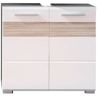 trendteam Waschbeckenunterschrank Mezzo mit Struktur-Front